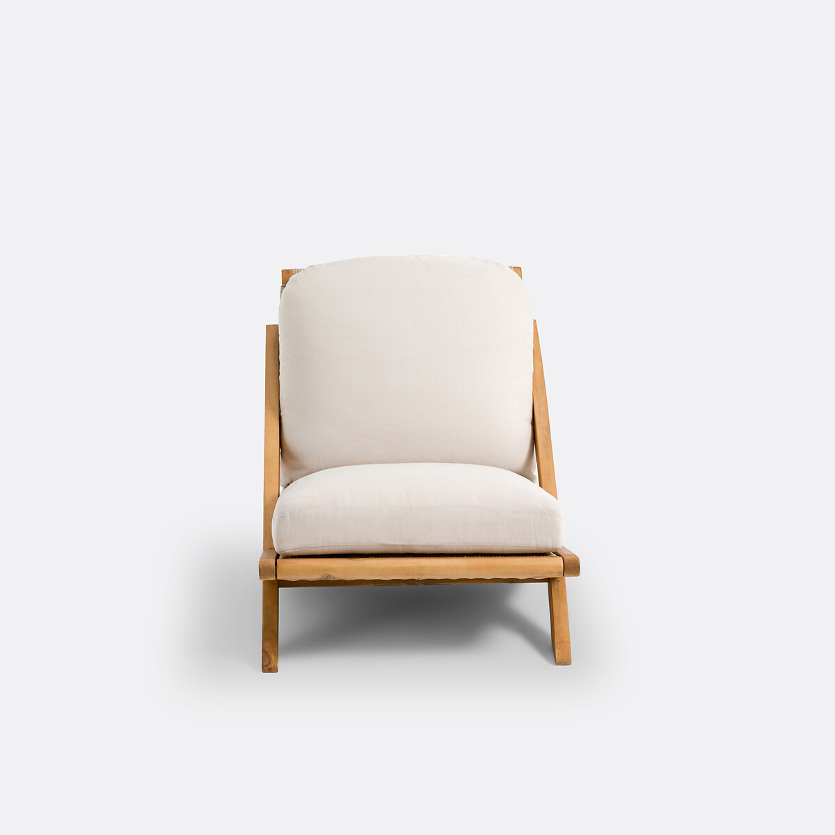 LA REDOUTE INTERIORS<br>Poltrona de exterior Lage, acácia, Cossi