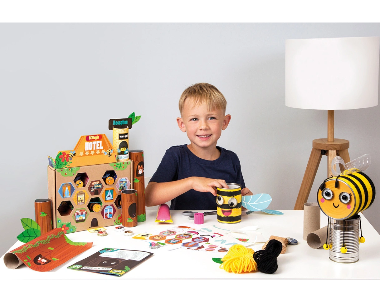 Bastelset ECO UPCYCLING - AIR BEE'N'BEE in bunt