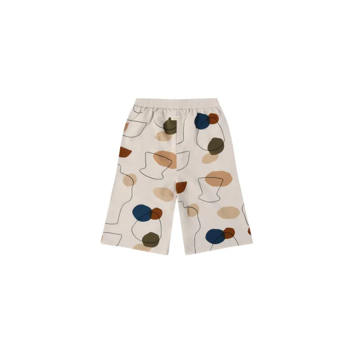 Organic Zoo Pantalon Flare Eponge | Ecru