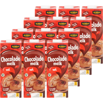 Jumbo Chocolademelk Vol 12 x 1L