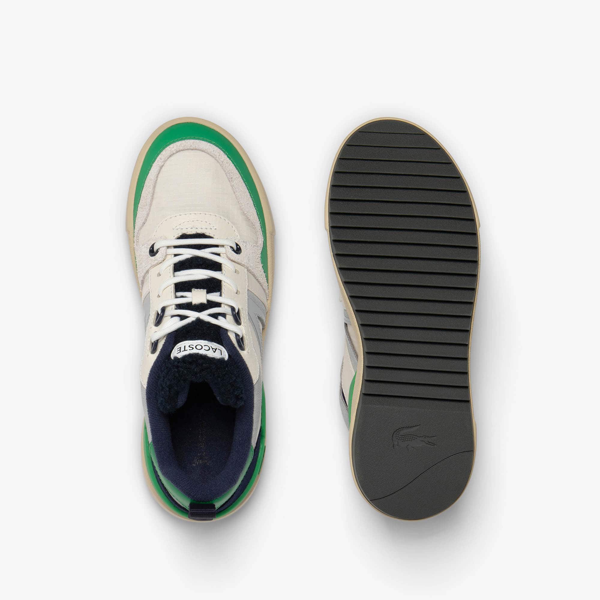 Sneakers Outdoor L002 Winter femme en cuir Outdoor - Blanc - Lacoste - Femme
