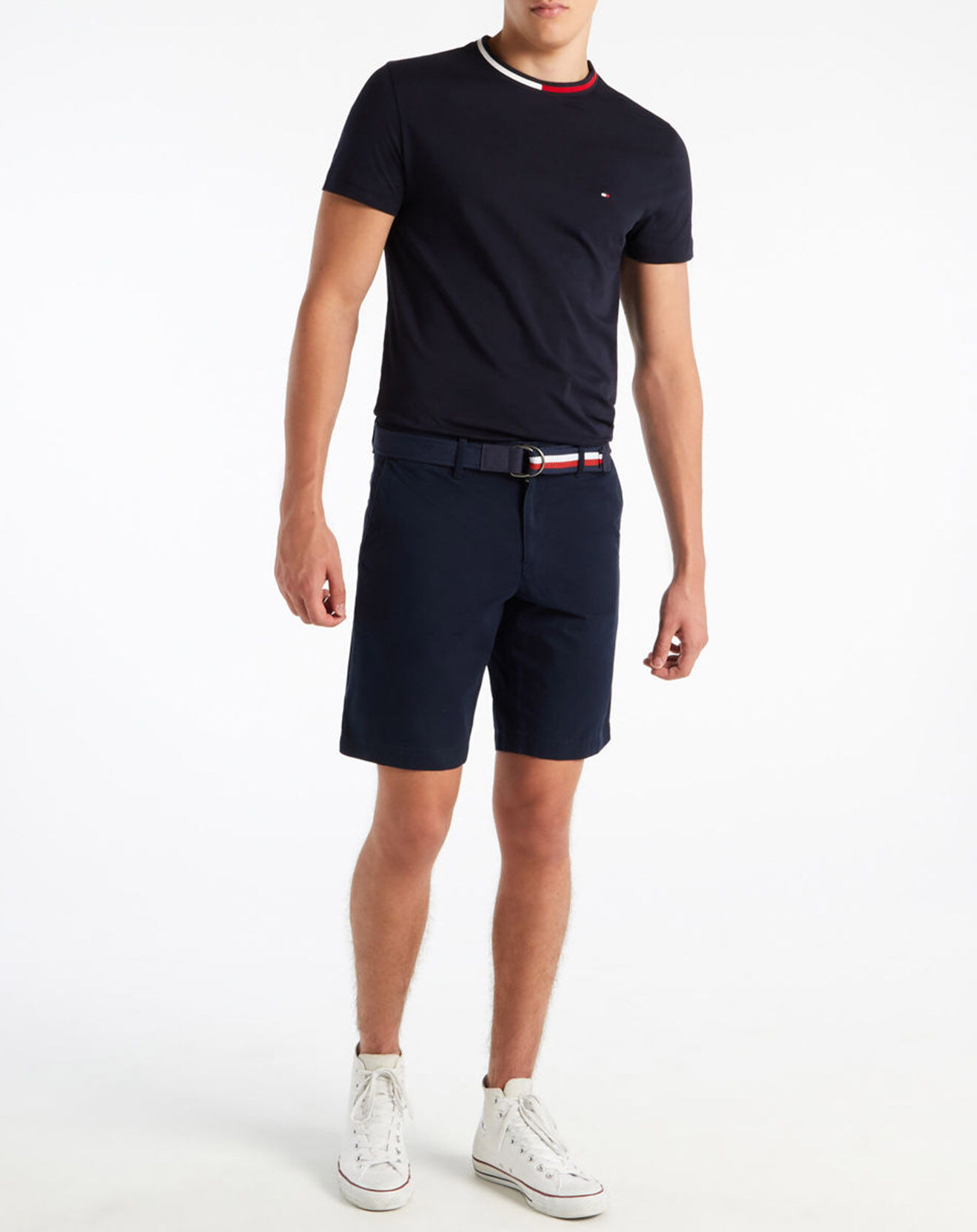 Tommy Hilfiger Bermuda chino Brooklyn bleu marine