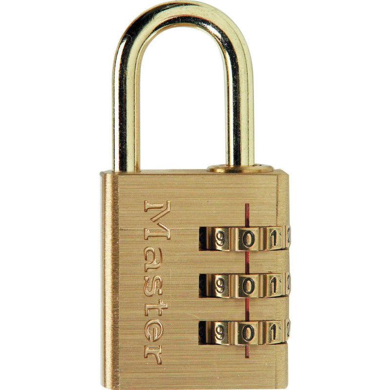 Master Lock combinatiehangslot Aluminium, 30mm
