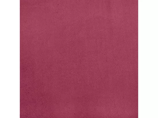 Repose-pied Rouge bordeaux 60x50x41 cm Velours