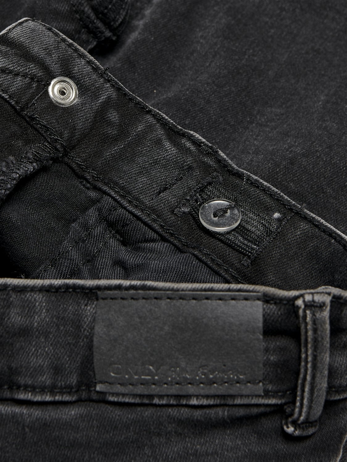 KONPAOLA Hohe Taille Skinny Fit Jeans Grey Denim