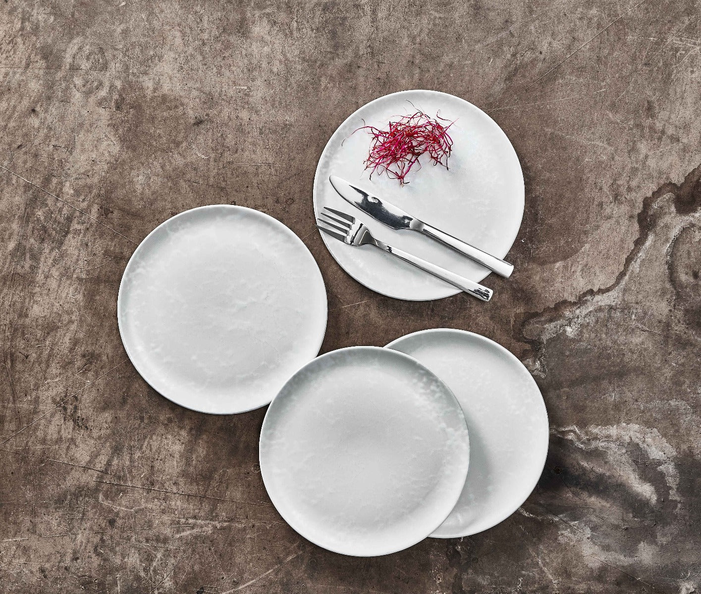 RAW  Frokost tallerken, Arctic White - 23 cm.