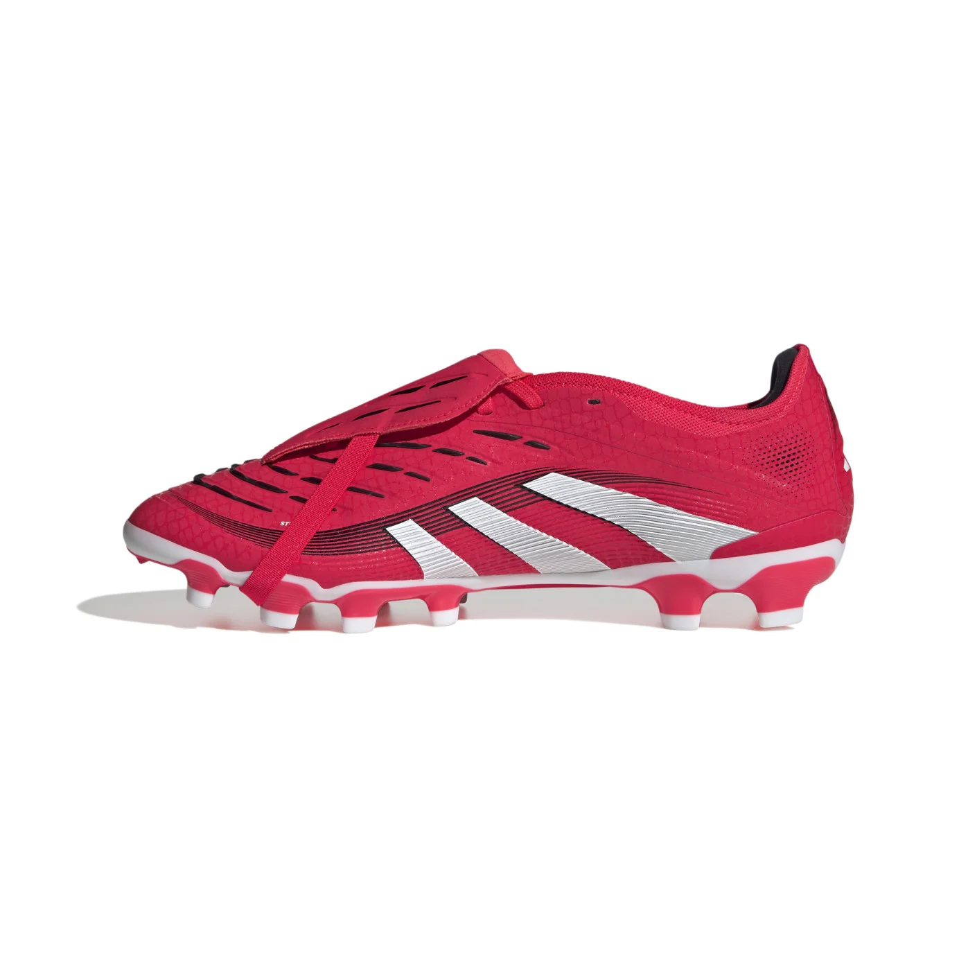 Adidas Predator Pro FT Gras / Kunstgras Voetbalschoenen (MG) Rood Wit Zwart