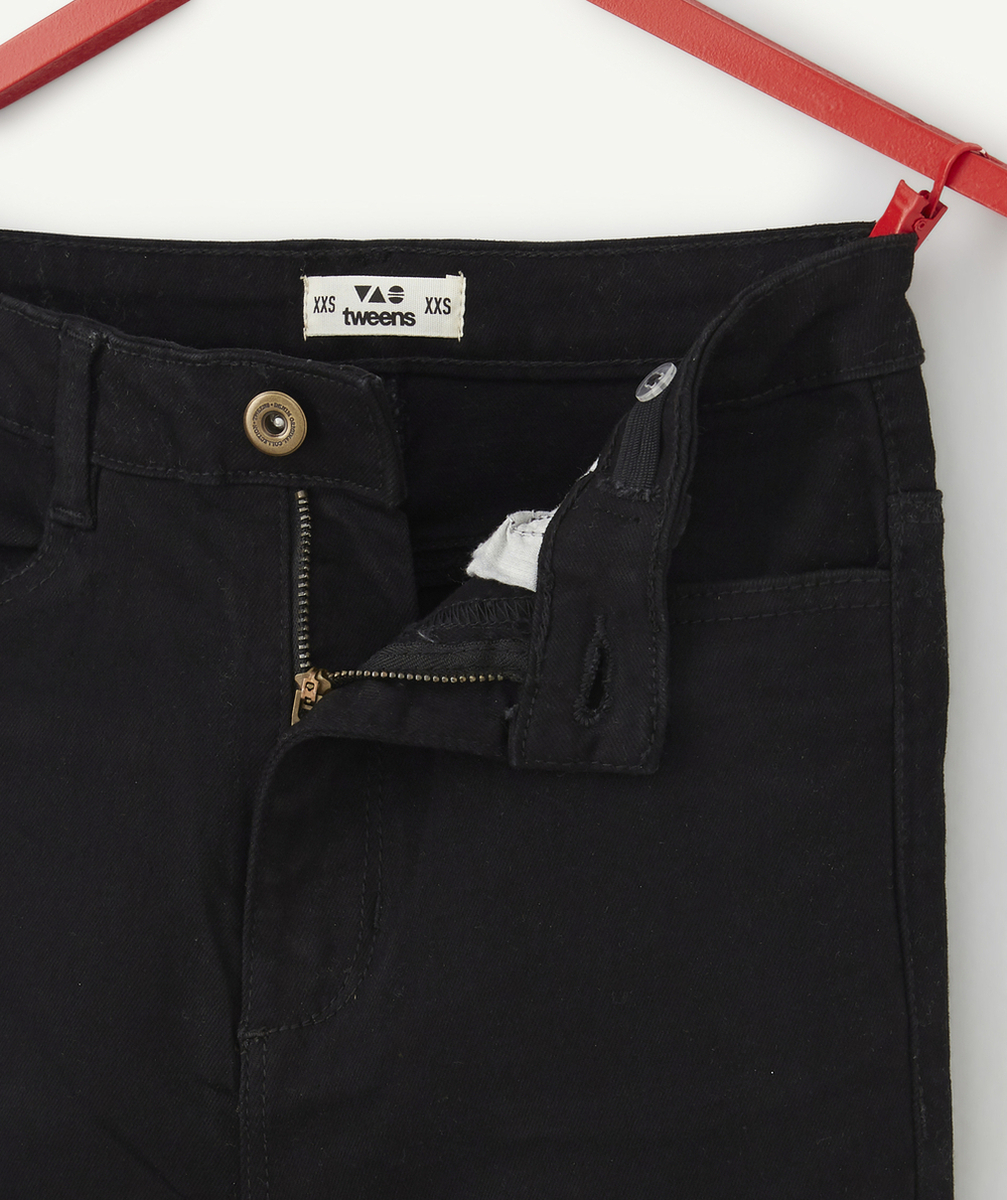 JEGGING TAILLE HAUTE FILLE NOIR LESS WATER