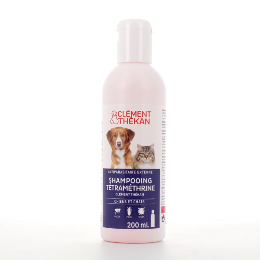 Shampooing antiparasitaire à la tétraméthrine Clément Thékan