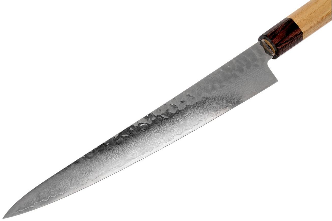 Sakai Takayuki vleesmes 33-Layer Damascus Hammered WA 25 cm