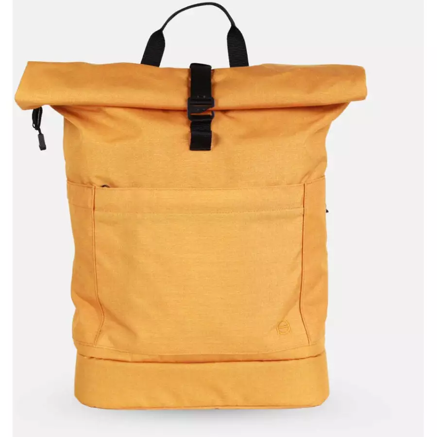 Anna und Oskar Fairer Wickelrucksack Hugo Senfgelb