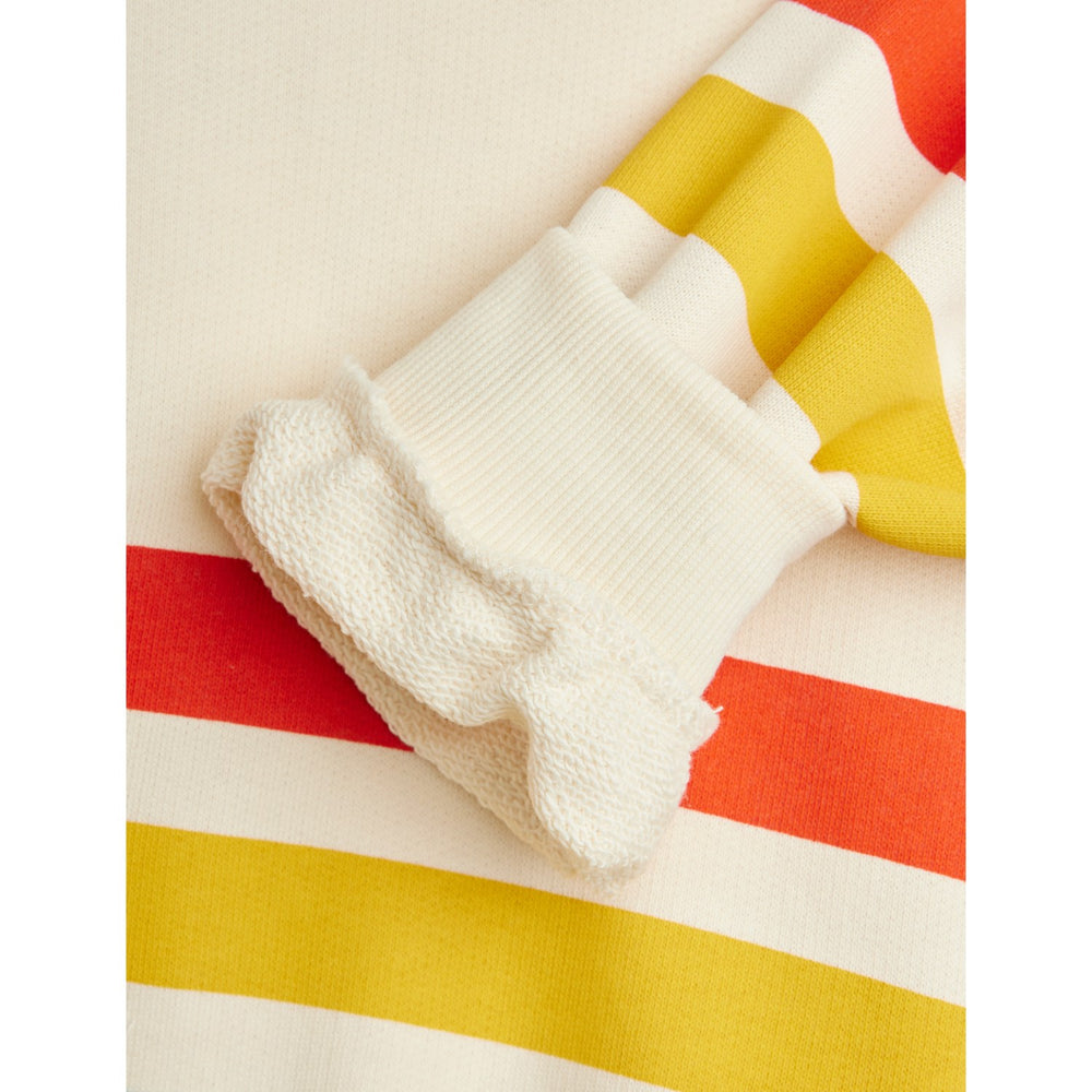 Køb Mini Rodini Off-white Bjørn Stripe Sweatshirt