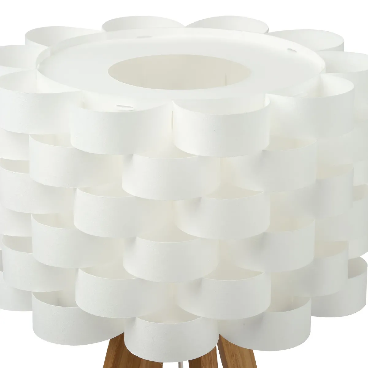 Atmosphera, Createur D'Interieur Atmosphera Lampadaire bambou Moki - Blanc