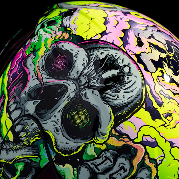 Icon - Casque Airform Hippie Dippy™ Vert / Violet