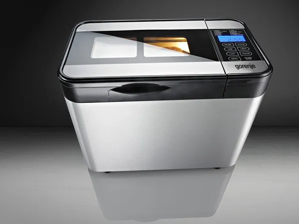 Gorenje BM1400E, Forsinket start-timer, Visningsvindue, 815 W, Sort, Sølv