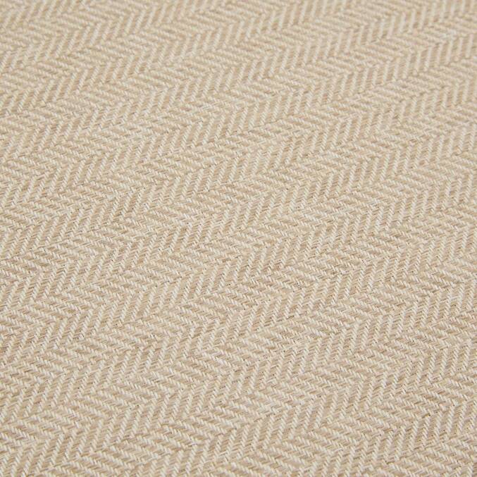 Chauffeuse de jardin ALLURE Beige / Acajou