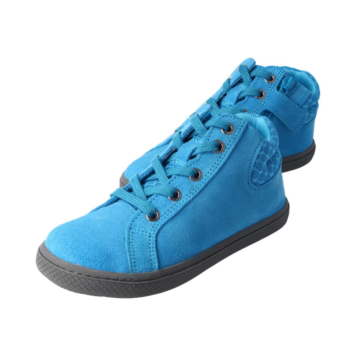 WL32051-22 turquoise STAY-HAPPY velours textil laces zipper Weite/W