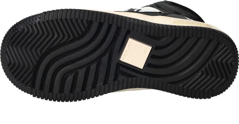 Replay Epic Jr MID 4 Sneakers Zwart Meisjes Jongens