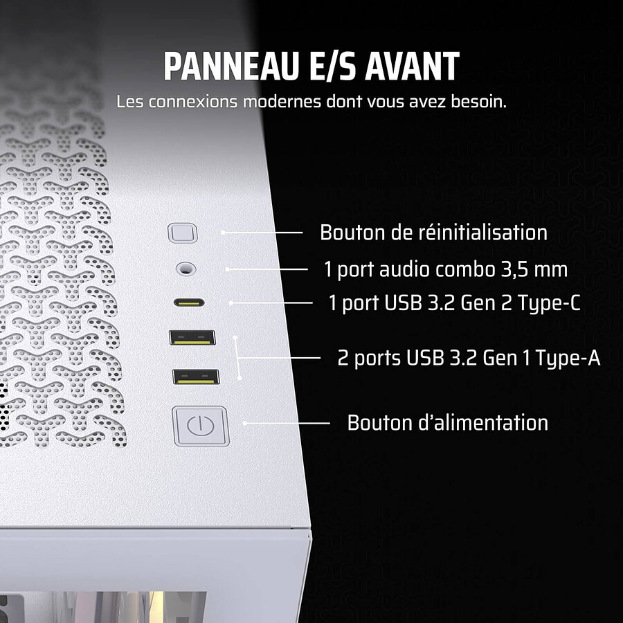 Corsair 3500X iCUE LINK ARGB - Blanc