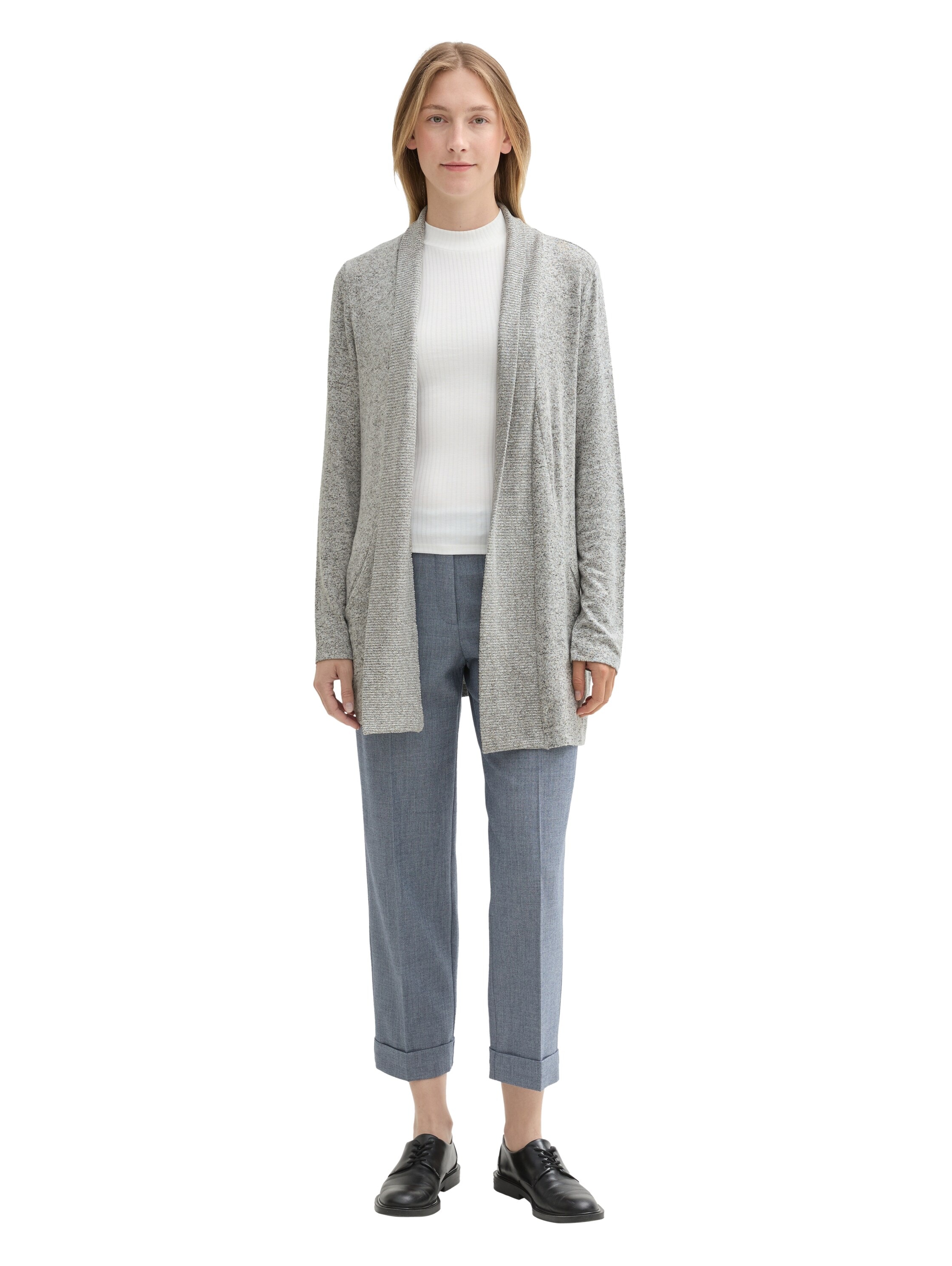 TOM TAILOR Shirtjacke , mit Schalkragen