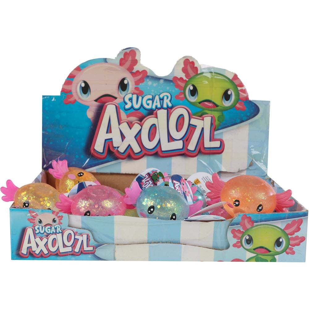 Køb Trend Toys Axolotl Sugar Squeeze Animal 4 Asst. CDU