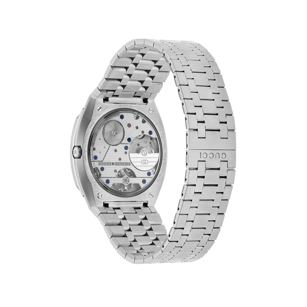 Gucci 25H Automatic Blau 40mm