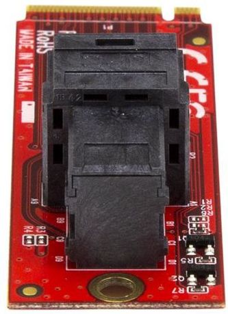 StarTech - U.2 naar M.2 PCI Express Adapter - Converter - Zwart - Geschikt voor U.2 NVMe SSD