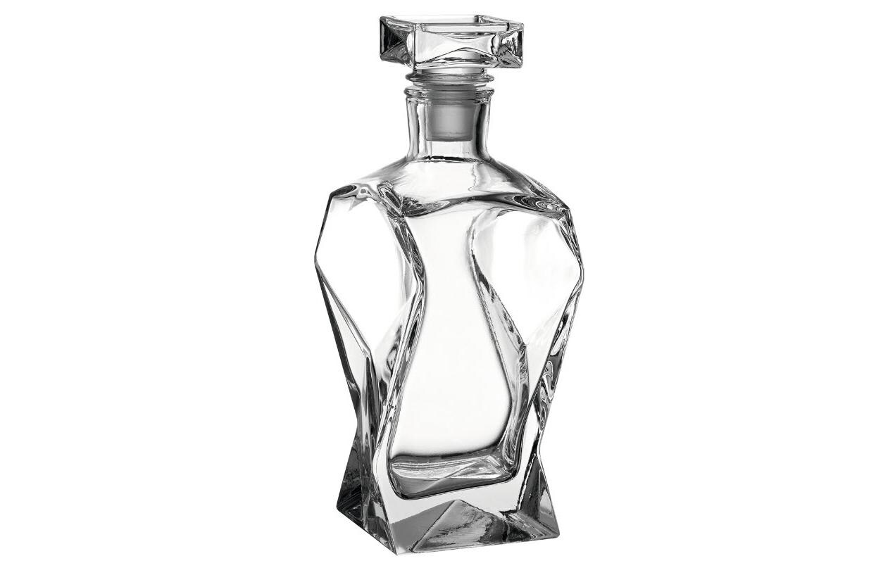 Karaffe Diamondi 0.75 l, TransparentWhiskykaraffe aus Glas