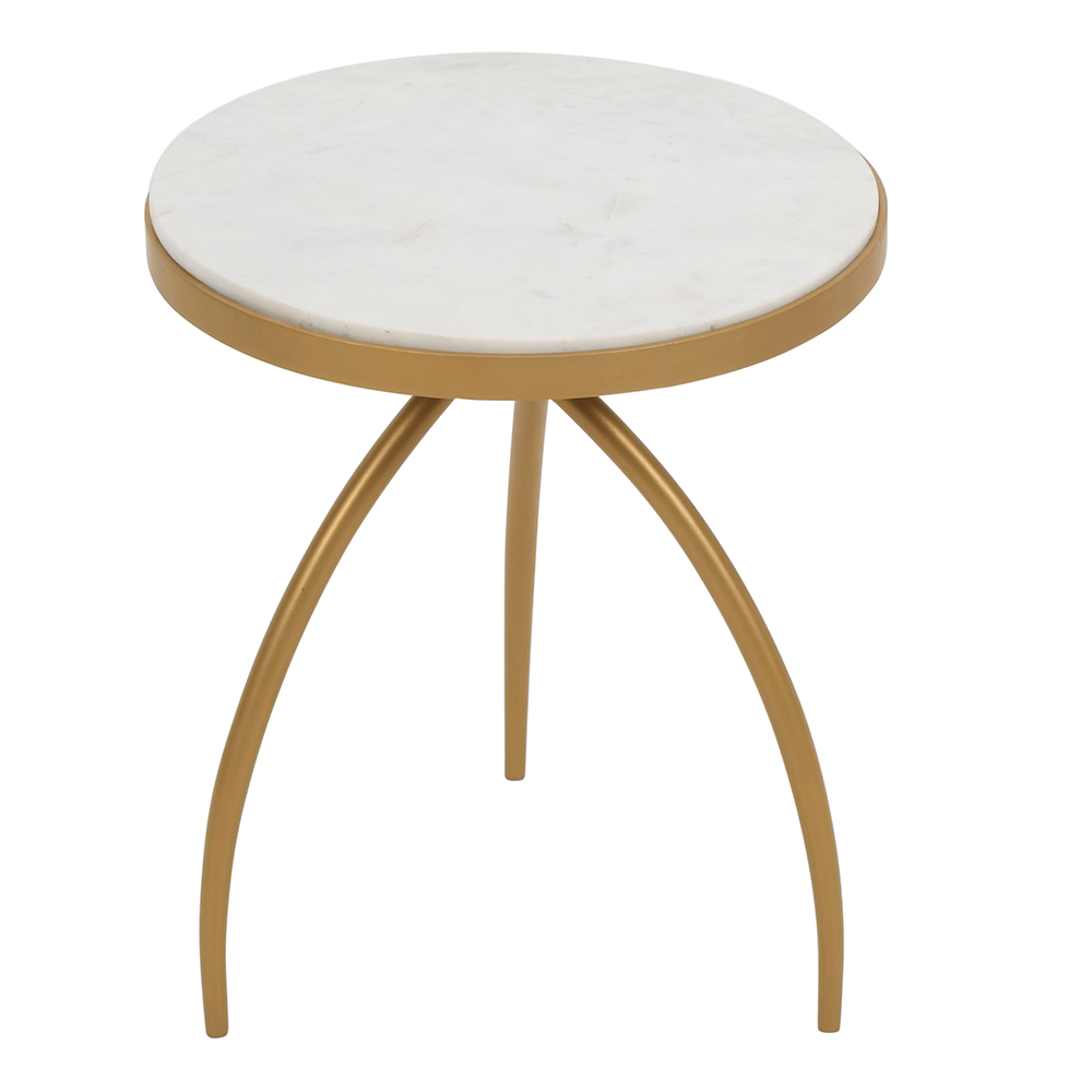 Bijzettafel Bamm-Bamm marmer