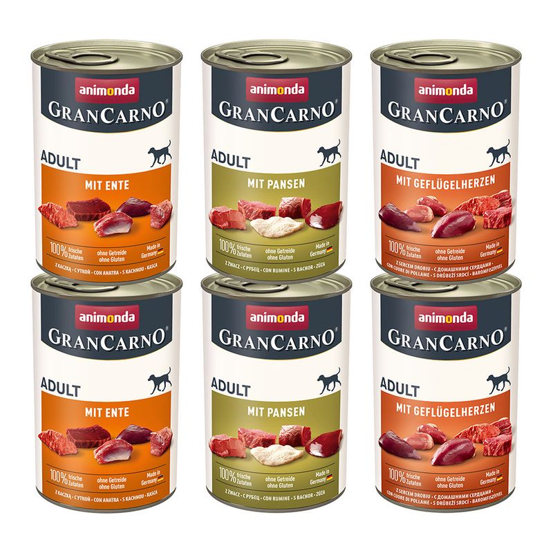 animonda GranCarno Original Adult 6 x 400 g