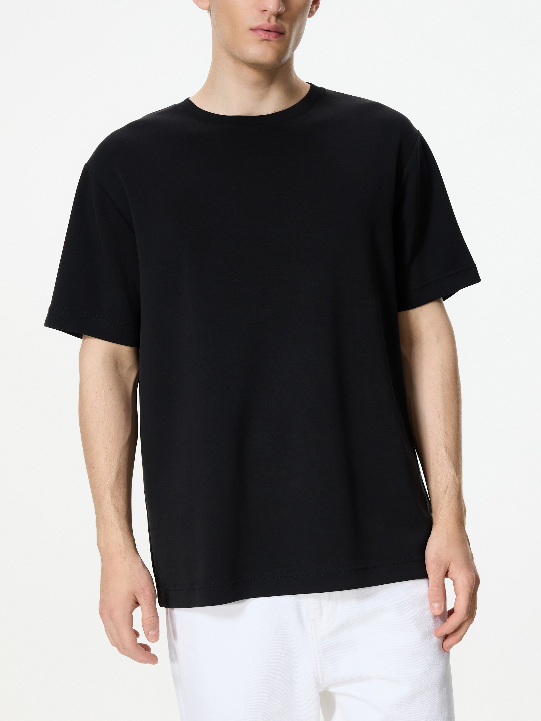 Regular-Fit T‑Shirt aus Modal