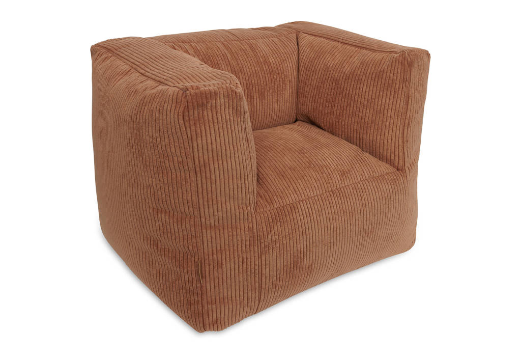 corduroy kinderfauteuilCaramel