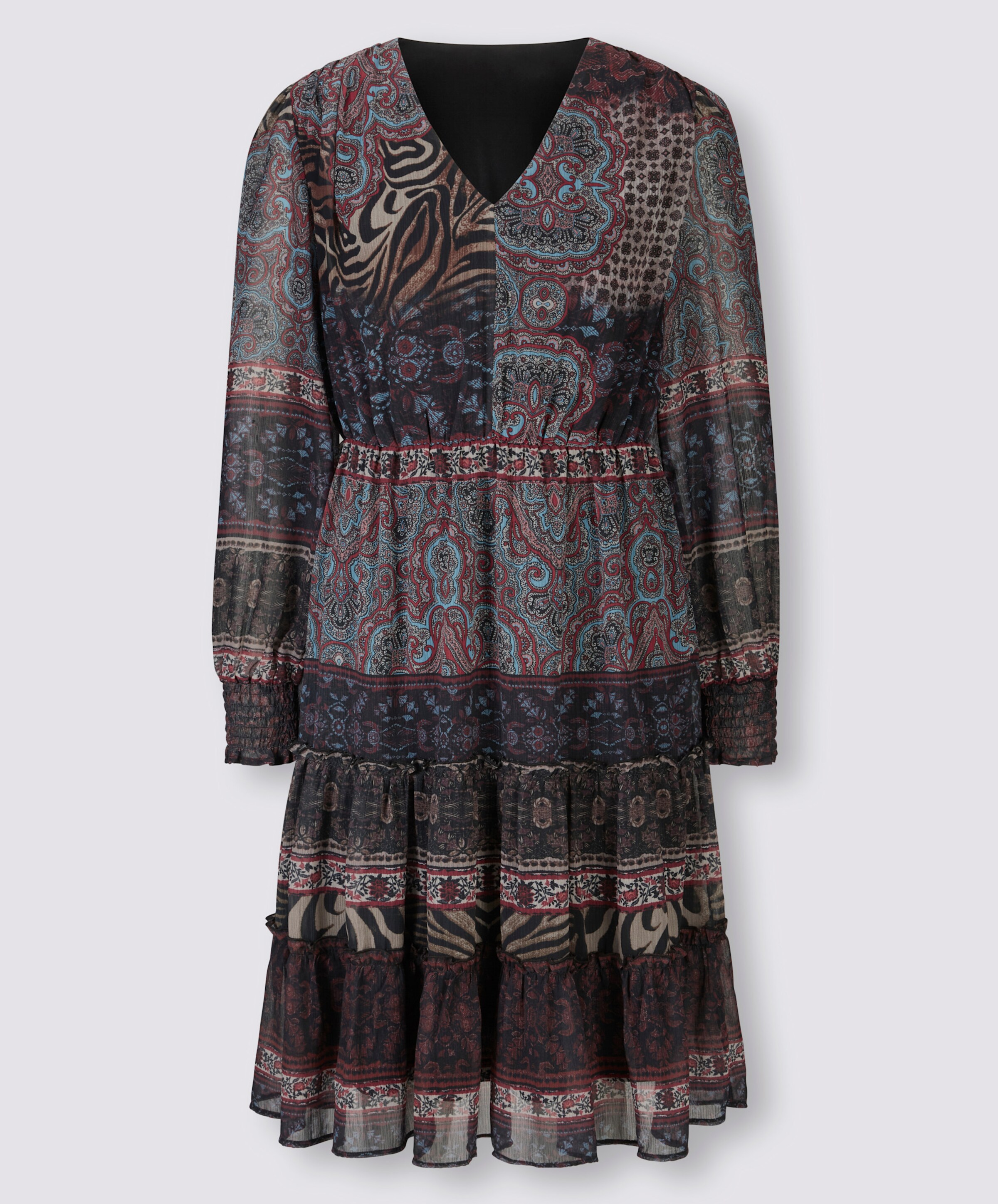 Druck-Kleid