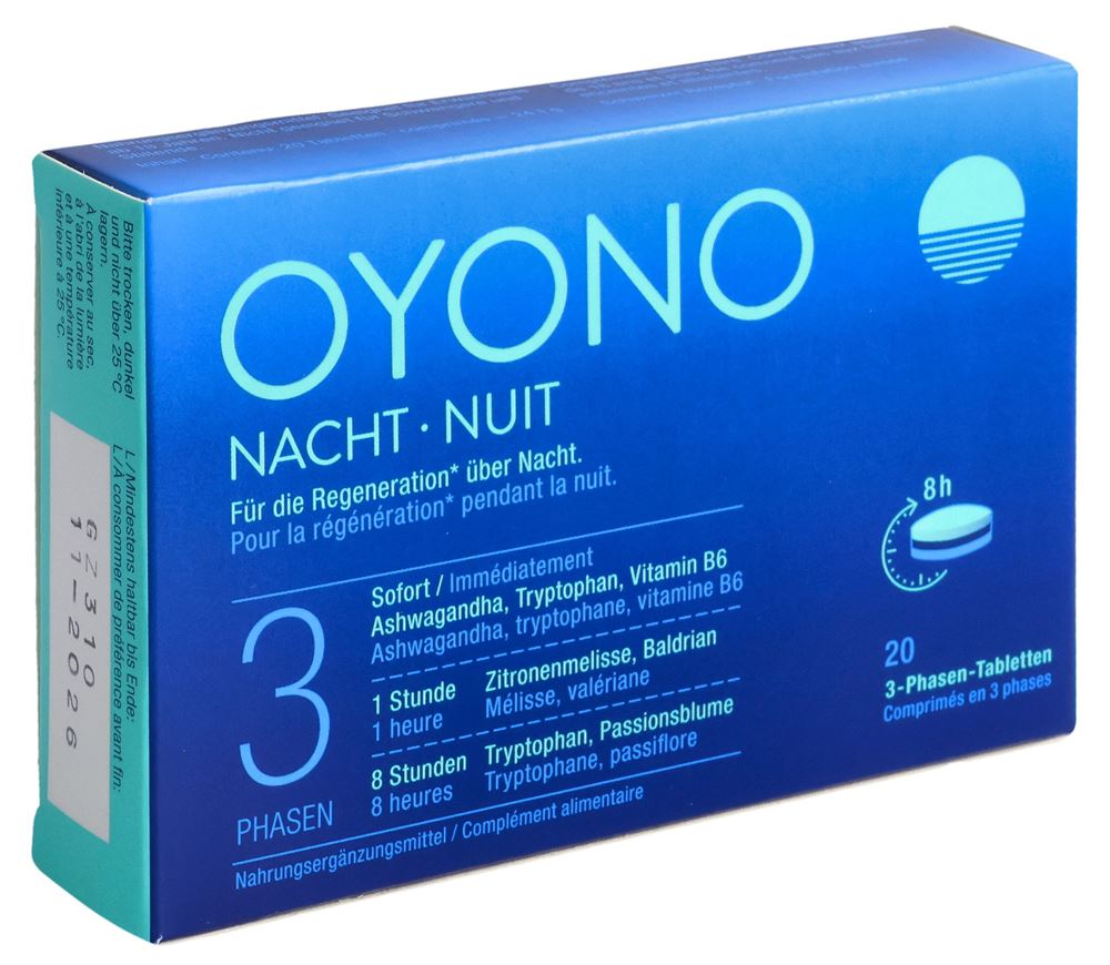 OYONO Nacht N<br>20 Stück, Blister, Tablette