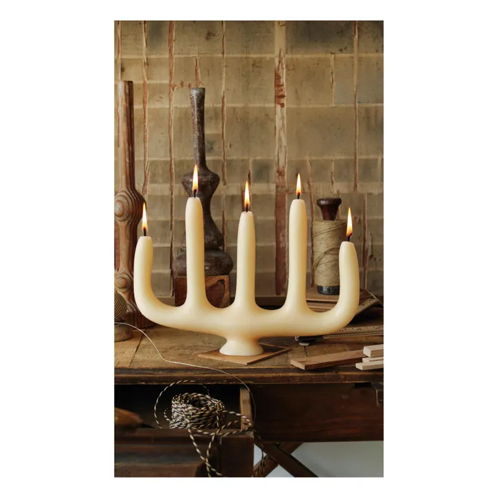 Cerabella Bougie signature Candelabro par Sybilla