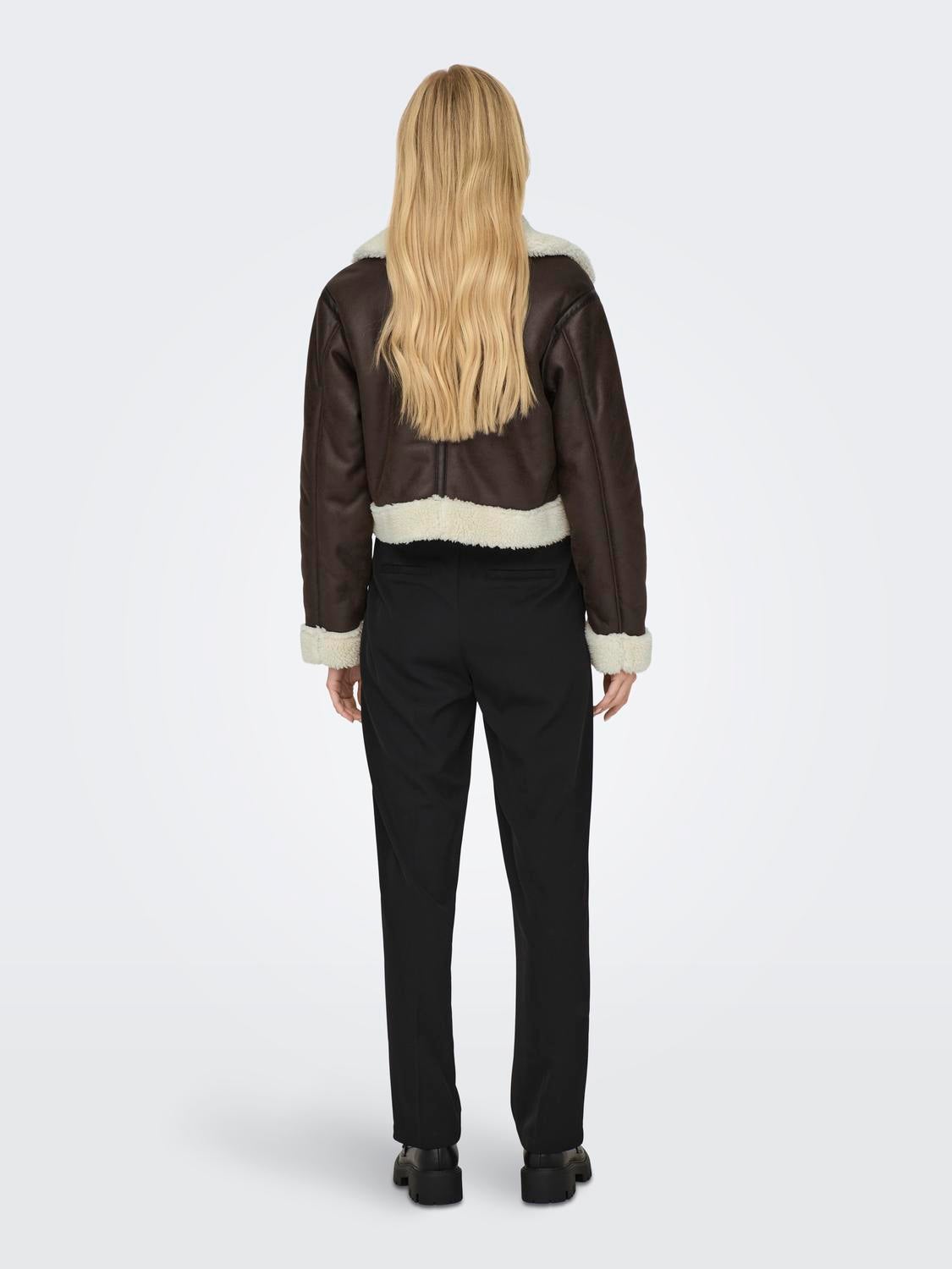 ONLBETTY Bikerjacke in Lederoptik Mole