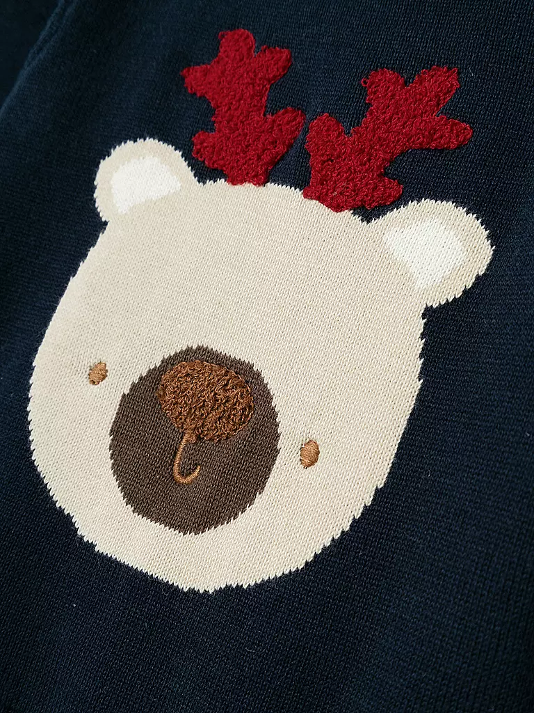 NAME IT Baby Pullover NBMRUJUL dunkelblau
