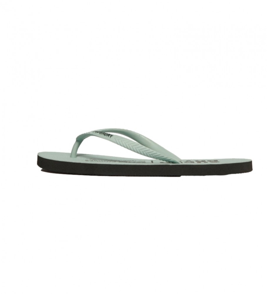 Chinelo vegano verde Superdry