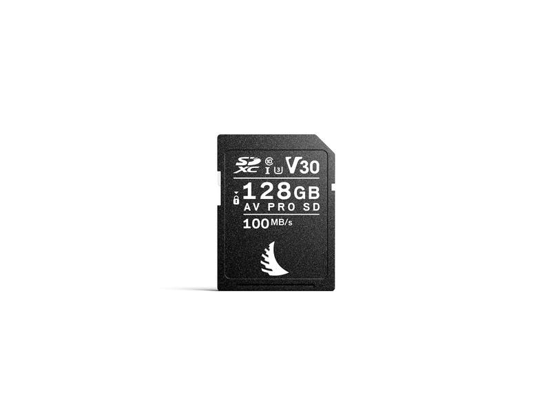 Angelbird SDXC-Karte AV Pro SD V30 Mk2 128 GB Dauerhafte SD-Leistung für alltägliche Momente