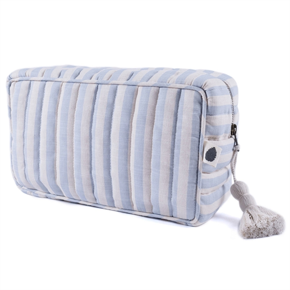 Pusletaske Lulu Blue Blossom Stripe