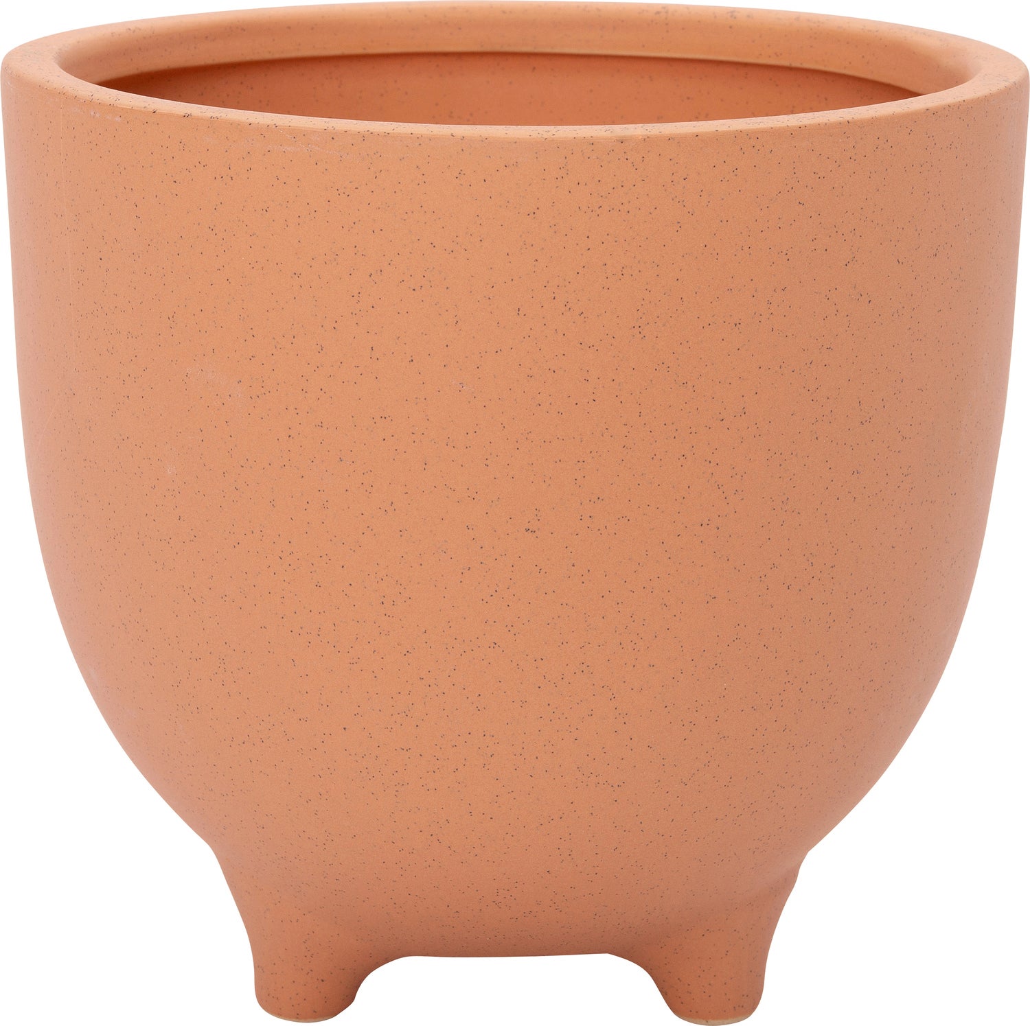 Intratuin bloempot op poten Sieb licht terracotta D 7 H 7 cm
