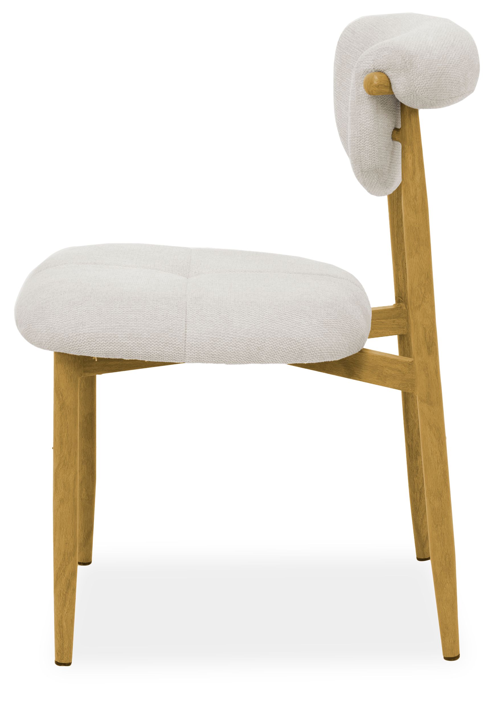 Eetkamerstoel Beige Naturel Kaita B47 x D59.5 x H80 cm