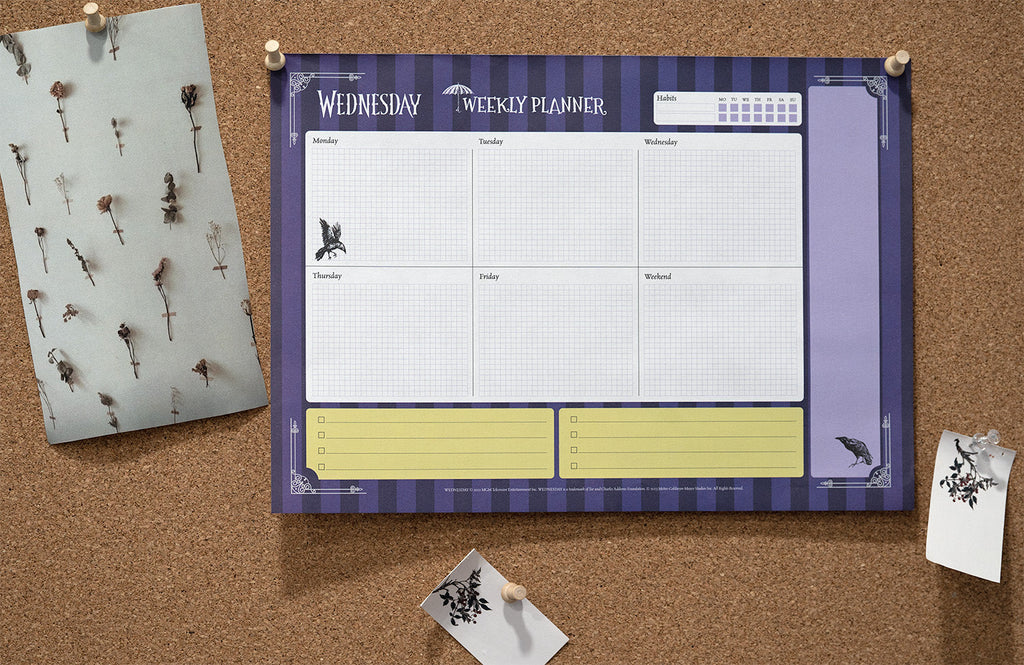 Organizador Semanal A4 - Wednesday