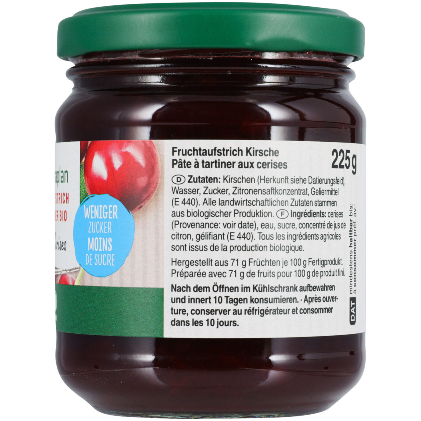 Naturaplan Bio Fruchtaufstrich Kirsche