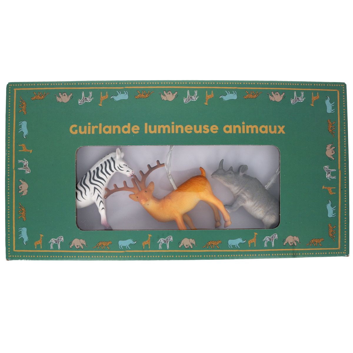 Guirlande lumineuse animaux de la savane Petit toi