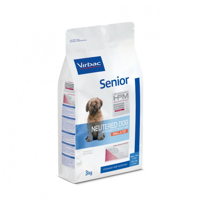 VIRBAC VETERINARY HPM Physiologique Senior Neutered Dog Small & Toy