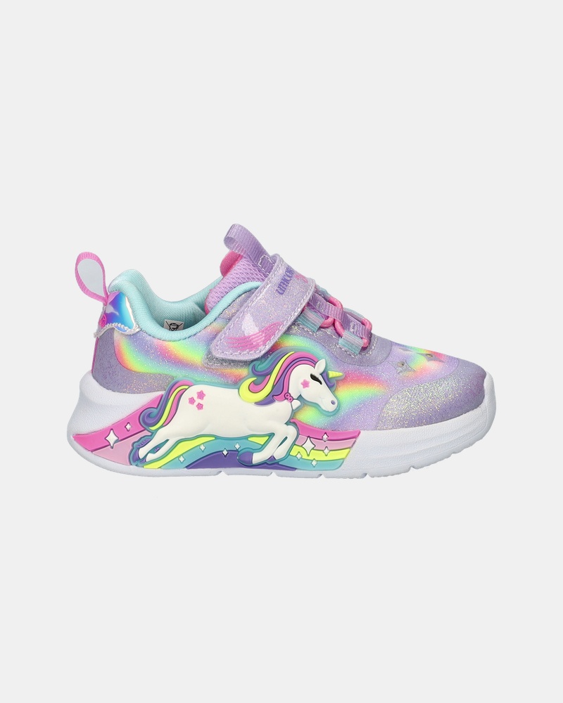 Skechers Unicorn Chaser Klittenbandschoenen  - paars