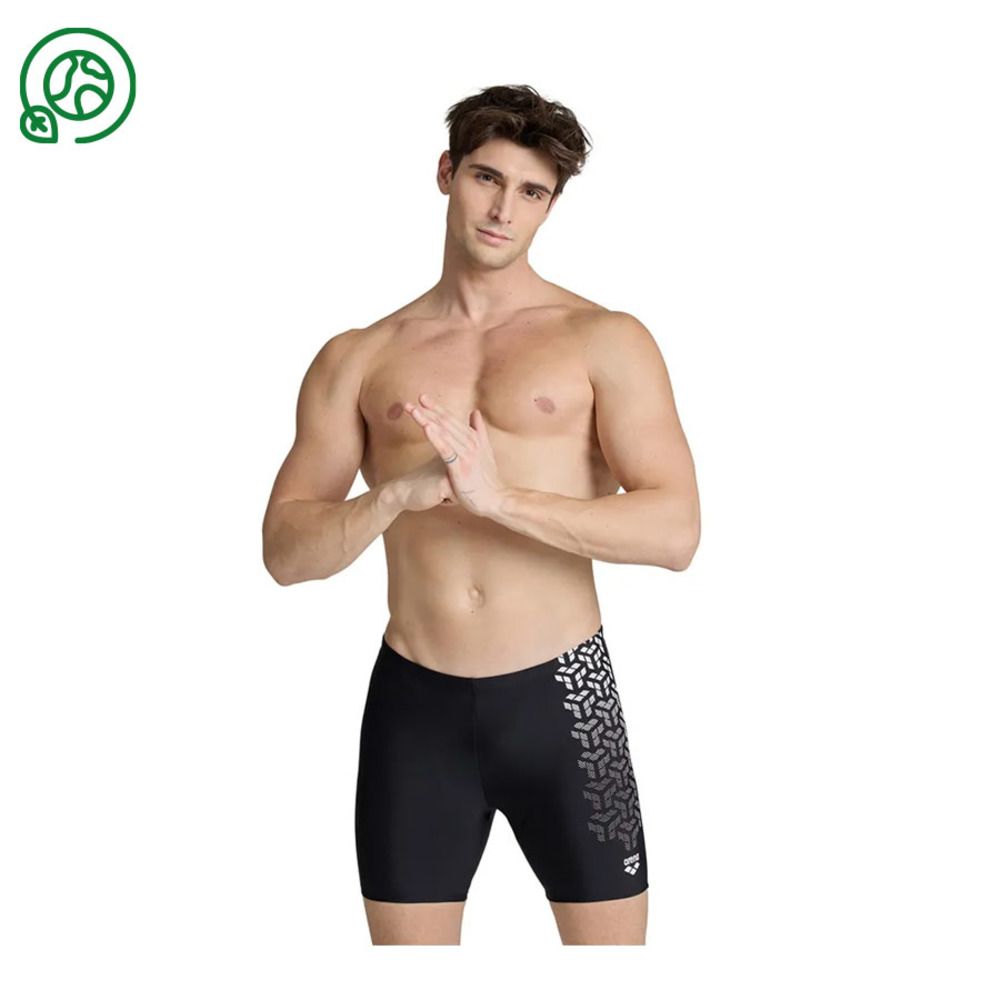 Arena KIKKO V SWIM MID - Jammer Homme black/white