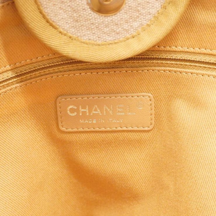 Chanel Vintage Chanel Deauville Brown