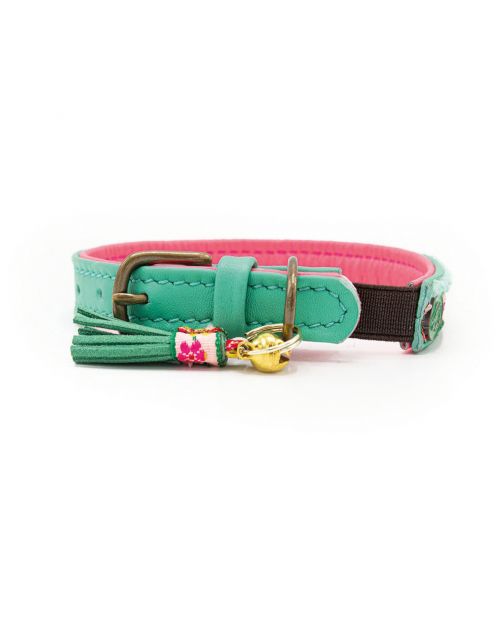 Dwam Kitty Kattenhalsband - Kattenhalsband - 22-27x1 cm Multi-Color